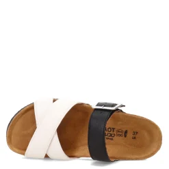Naot Sandals|Women's , Juliette Sandal Black / White