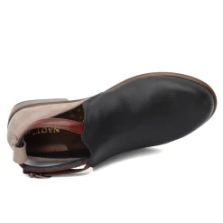 Naot Boots|Women's , Kamsin Boot Black/Stone