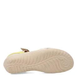 Naot Sandals|Women's , Karawa Sandal Soft Ivory/Lime/Beige