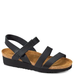 Naot Sandals|Women's , Kayla Sandal Black Matte