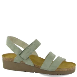 Naot Wedges|Women's , Kayla Sandal Sage