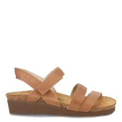 Naot Wedges|Women's , Kayla Sandal Latte