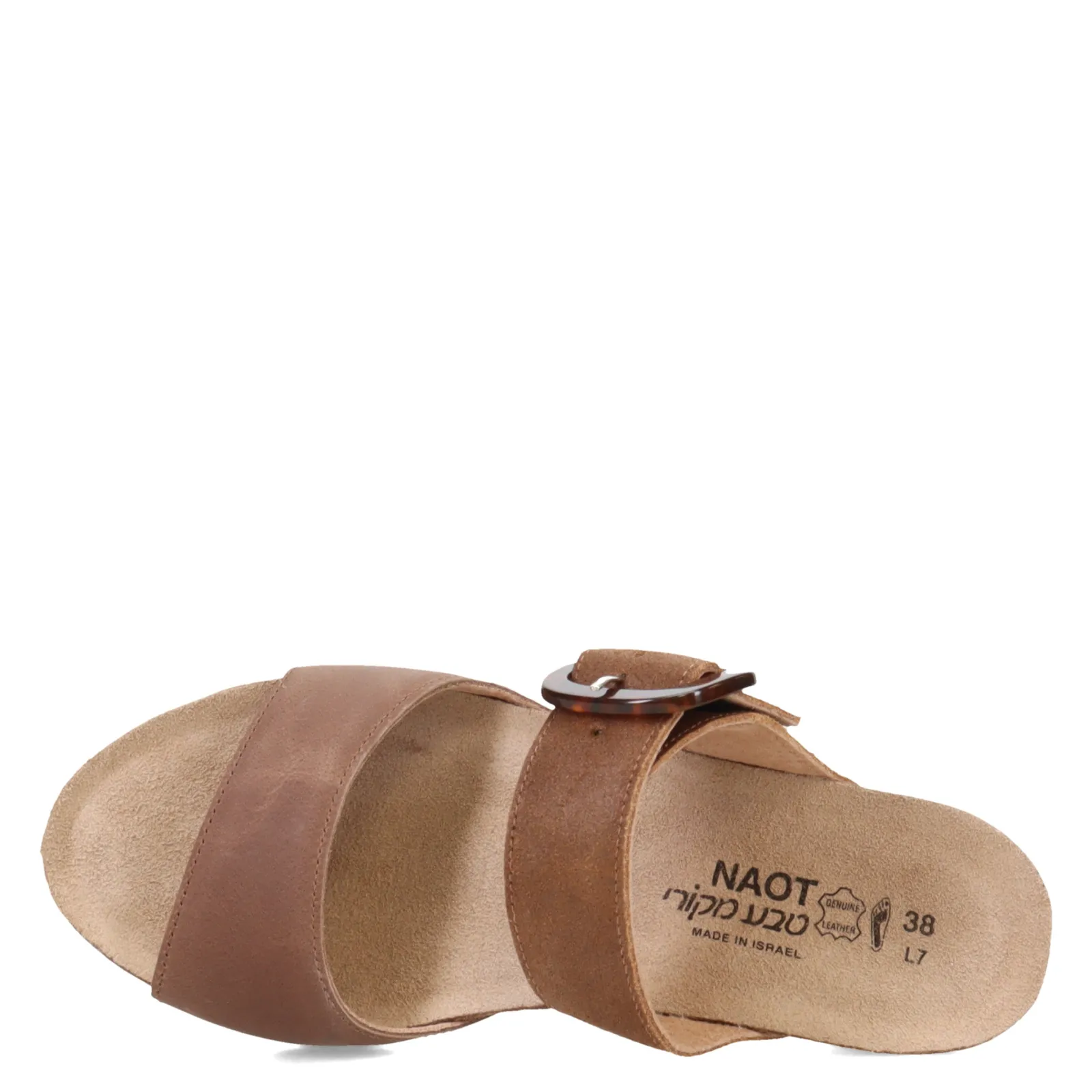 Naot Wedges|Women's , Kingdom Sandal Brown