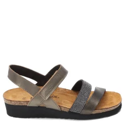 Naot Sandals|Women's , Krista Sandal Pewter