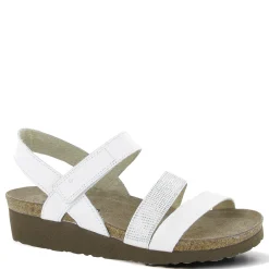 Naot Sandals|Women's , Krista Sandal White Lthr/White W/