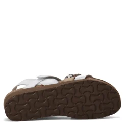 Naot Sandals|Women's , Krista Sandal White Silver