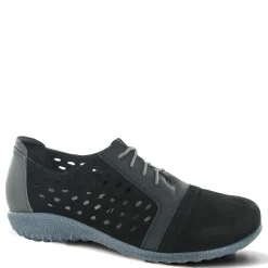 Naot Sneakers & Athletic|Women's , Lalo Oxford Black Velvet/Gray