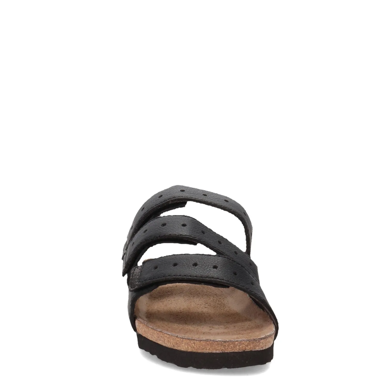 Naot Wedges|Women's , Madelyn Sandal Black/Silver