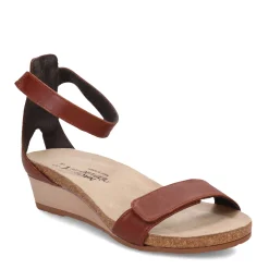 Naot Wedges|Women's , Mermaid Sandal Chestnut