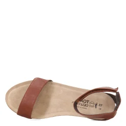 Naot Wedges|Women's , Mermaid Sandal Chestnut