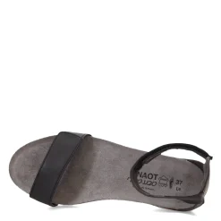 Naot Wedges|Women's , Mermaid Sandal Black