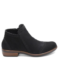 Naot Boots|Women's , Nefasi Ankle Boot Black Velvet Nubuck