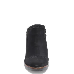 Naot Boots|Women's , Nefasi Ankle Boot Black Velvet Nubuck