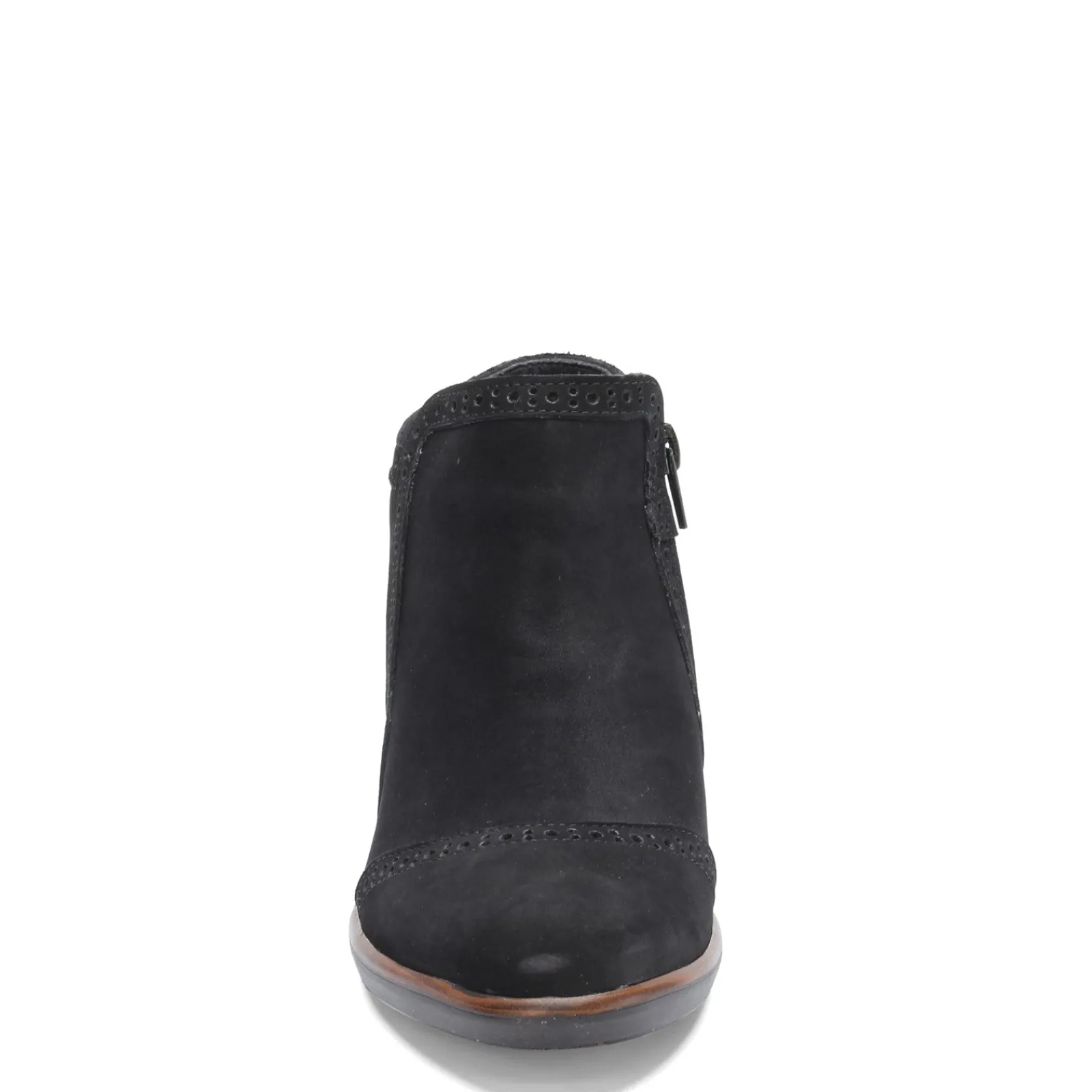 Naot Boots|Women's , Nefasi Ankle Boot Black Velvet Nubuck