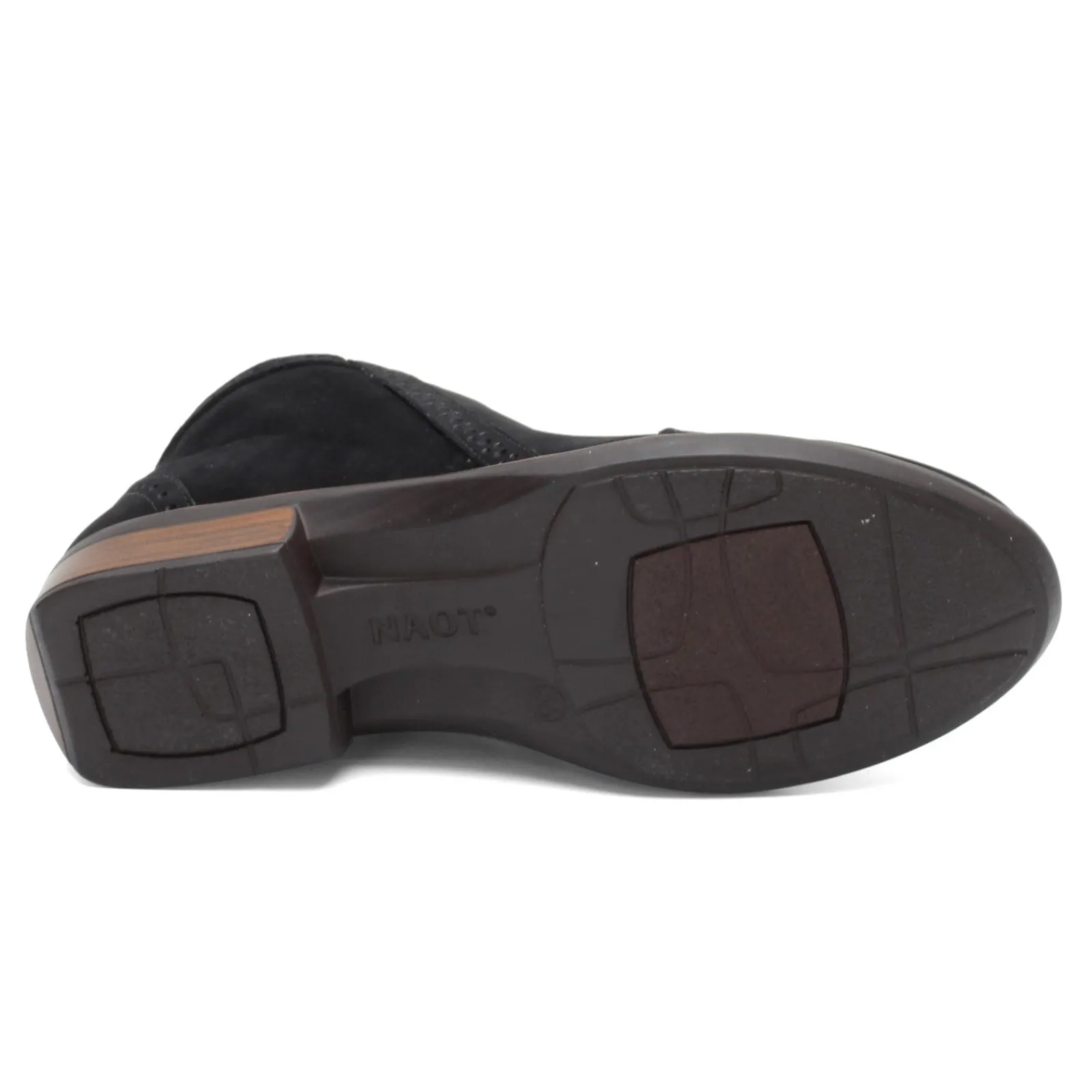 Naot Boots|Women's , Nefasi Ankle Boot Black Velvet Nubuck