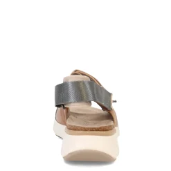Naot Sandals|Women's , Odyssey Sandal Tan/Grey/Ivory