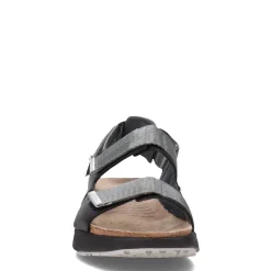 Naot Sandals|Women's , Odyssey Sandal Black/Grey/Silver