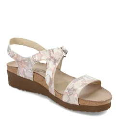 Naot Sandals|Women's , Pamela Sandal Off White Floral