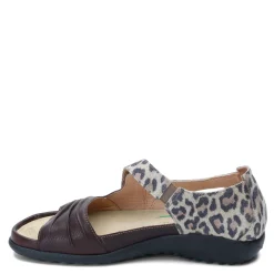 Naot Sandals|Women's , Papaki Sandal Soft Brown/Cheetah