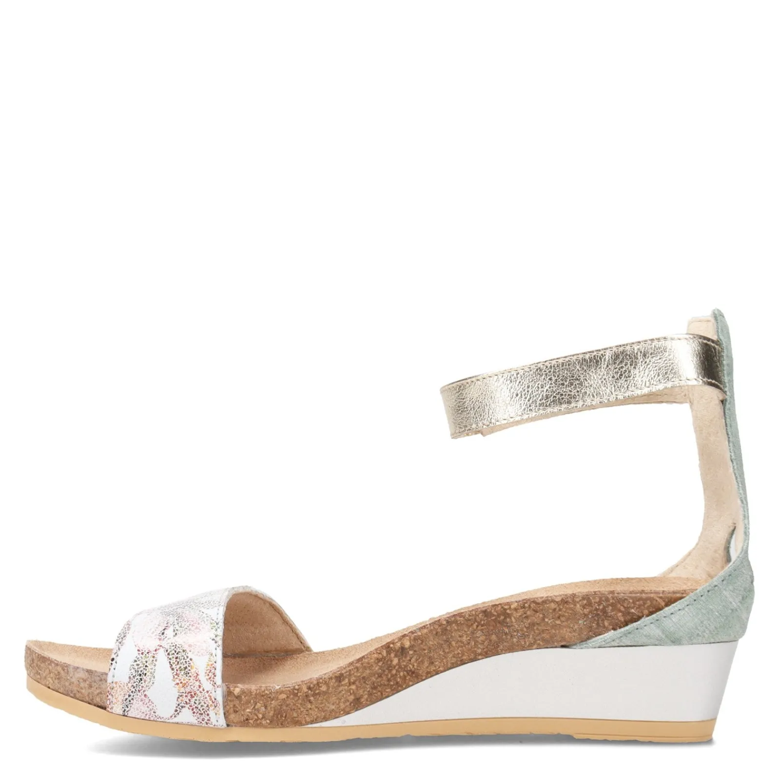 Naot Sandals|Women's , Pixie Sandal White Floral