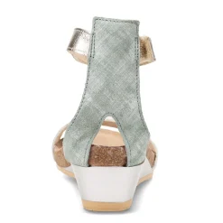 Naot Wedges|Women's , Pixie Sandal White Floral