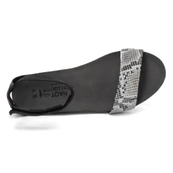 Naot Wedges|Women's , Pixie Sandal Gray