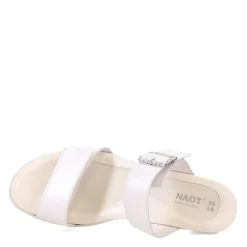 Naot Sandals|Women's , Recent Sandal White Pearl