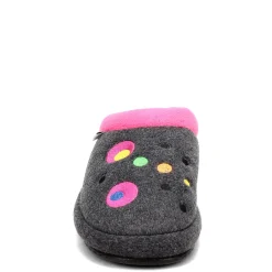 Naot Slippers|Women's , Repose Slipper Grey/Pink