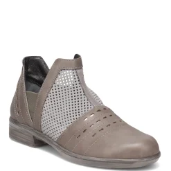 Naot Boots|Women's , Rivotra Bootie Gray/Foggy Gray/Silver