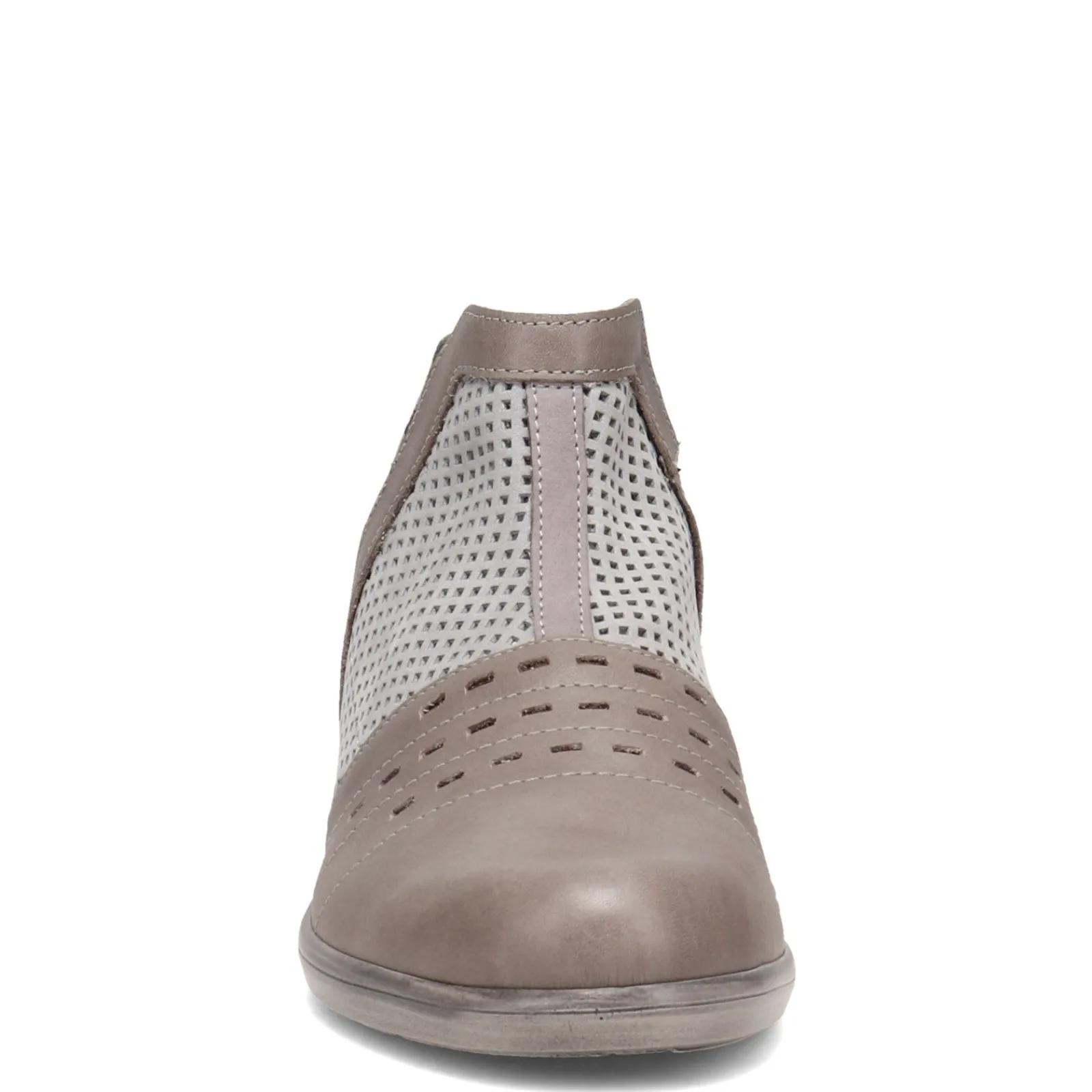 Naot Boots|Women's , Rivotra Bootie Gray/Foggy Gray/Silver