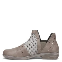 Naot Boots|Women's , Rivotra Bootie Gray/Foggy Gray/Silver