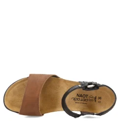 Naot Sandals|Women's , Sabrina Sandal Brown Black
