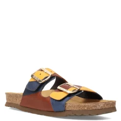Naot Sandals|Women's , San Diego Sandal Brown Yellow