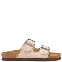 Naot Sandals|Women's , Santa Barbara Slide Sandal Sand Suede