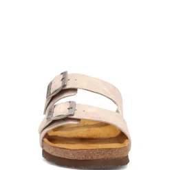 Naot Sandals|Women's , Santa Barbara Slide Sandal Sand Suede