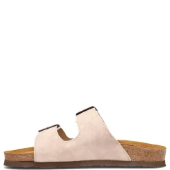 Naot Sandals|Women's , Santa Barbara Slide Sandal Sand Suede