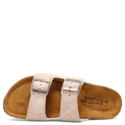 Naot Sandals|Women's , Santa Barbara Slide Sandal Sand Suede
