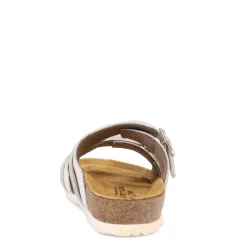 Naot Sandals|Women's , Santa Cruz Sandal Silver Metallic Multi