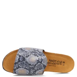Naot Sandals|Women's , Skylar Sandal Navy Snake