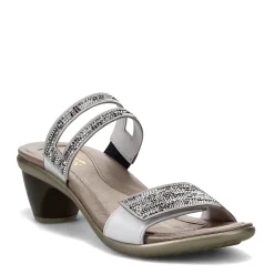 Naot Pumps & Heels|Women's , Temper Sandal White Pearl