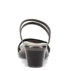 Naot Pumps & Heels|Women's , Temper Sandal Onyx Metallic