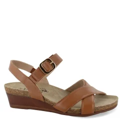 Naot Sandals|Women's , Throne Sandal Caramel