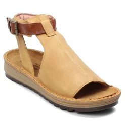 Naot Sandals|Women's , Verbena Sandal Oily Dune Nubuck