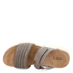 Naot Wedges|Women's , Vesta Sandal Foggy Gray