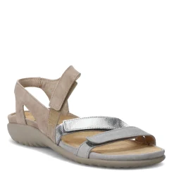 Naot Sandals|Women's , Whetu Sandal Grey Silver/Sand