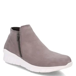 Naot Boots|Women's , Zodiac Bootie Smoke Gray Nubuck