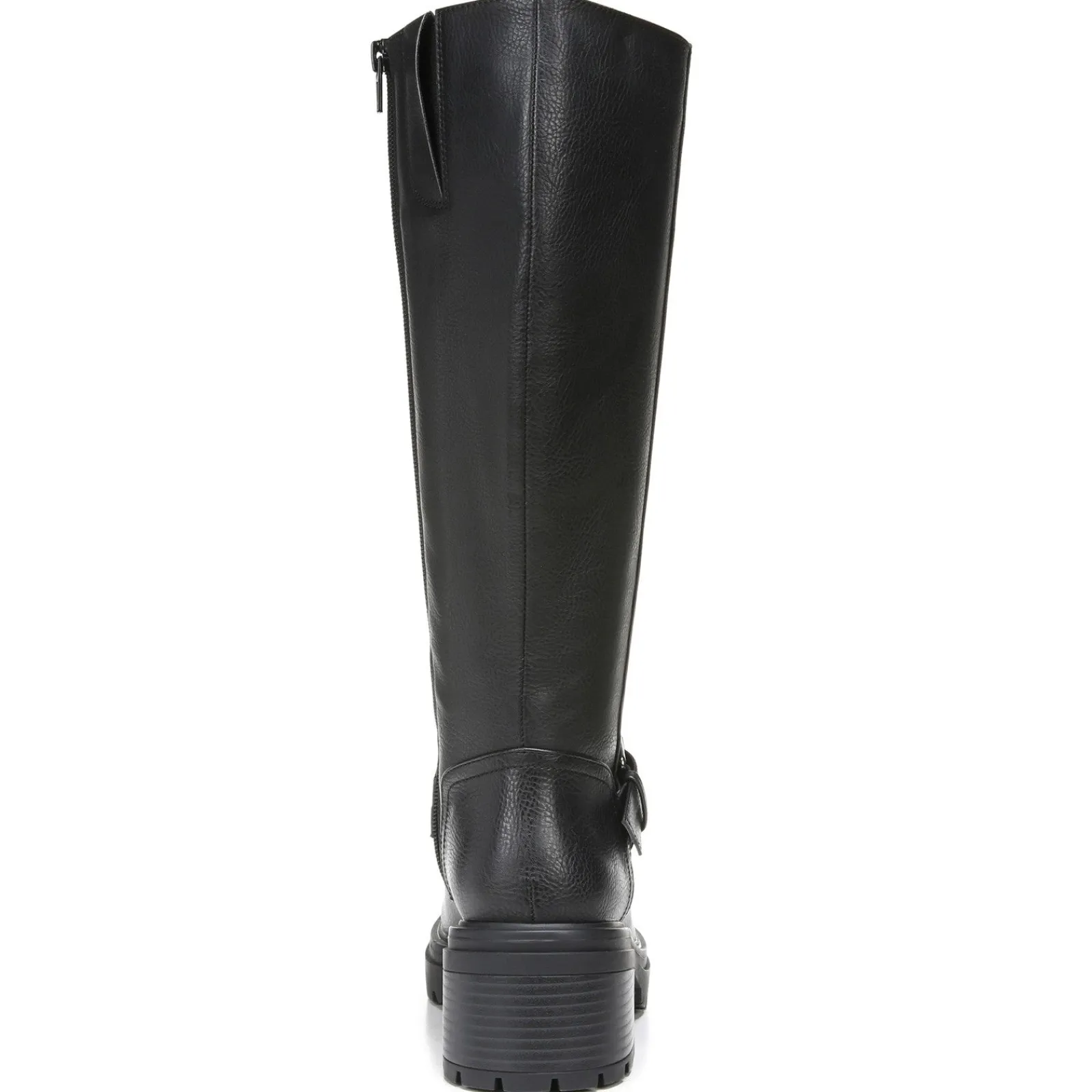 Naturalizer Boots|Women's , Adler Boot - Wide Calf Black Textured