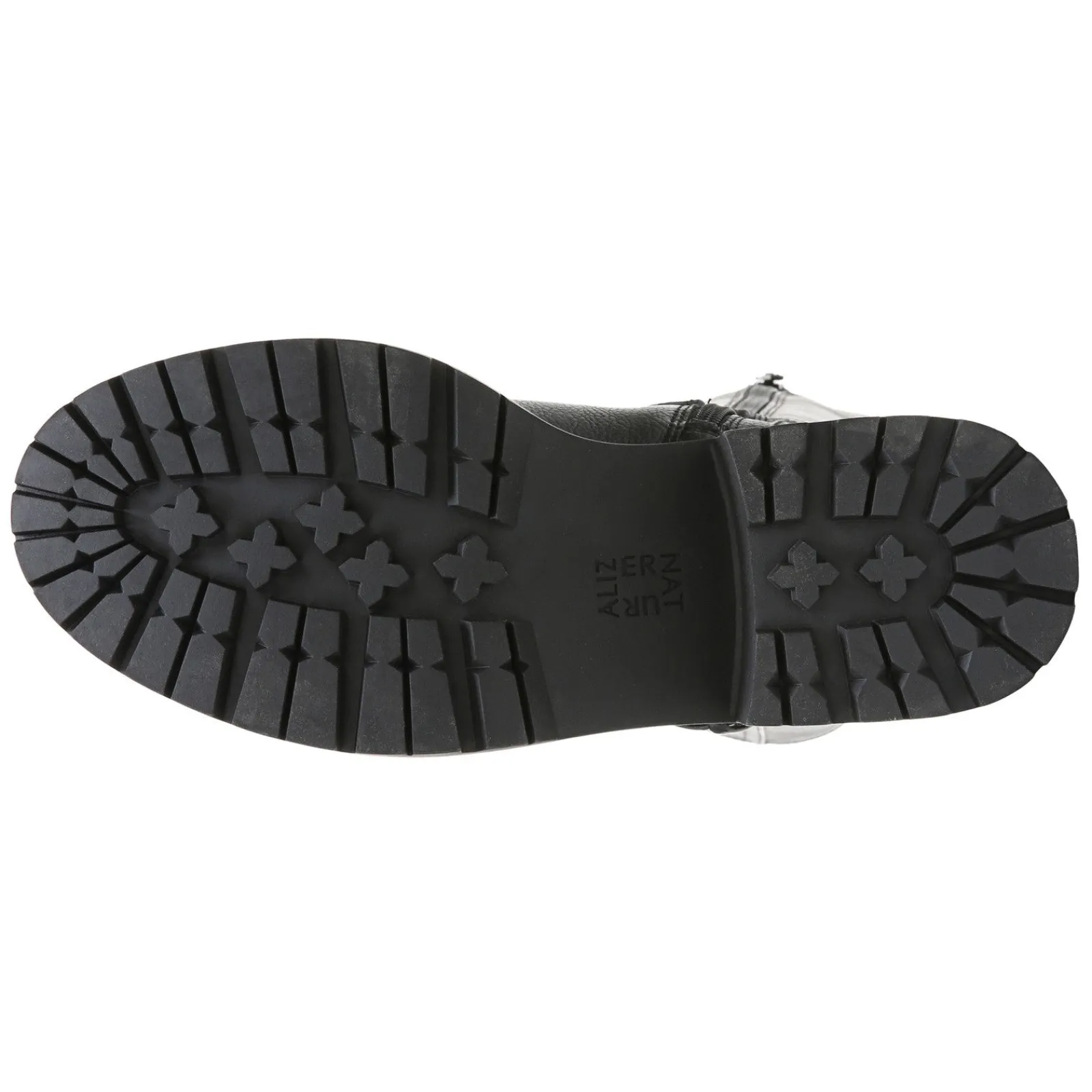 Naturalizer Boots|Women's , Adler Boot - Wide Calf Black Textured