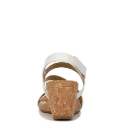 Naturalizer Wedges|Women's , Adria Sandal White