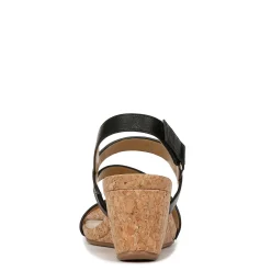 Naturalizer Wedges|Women's , Adria Sandal Black